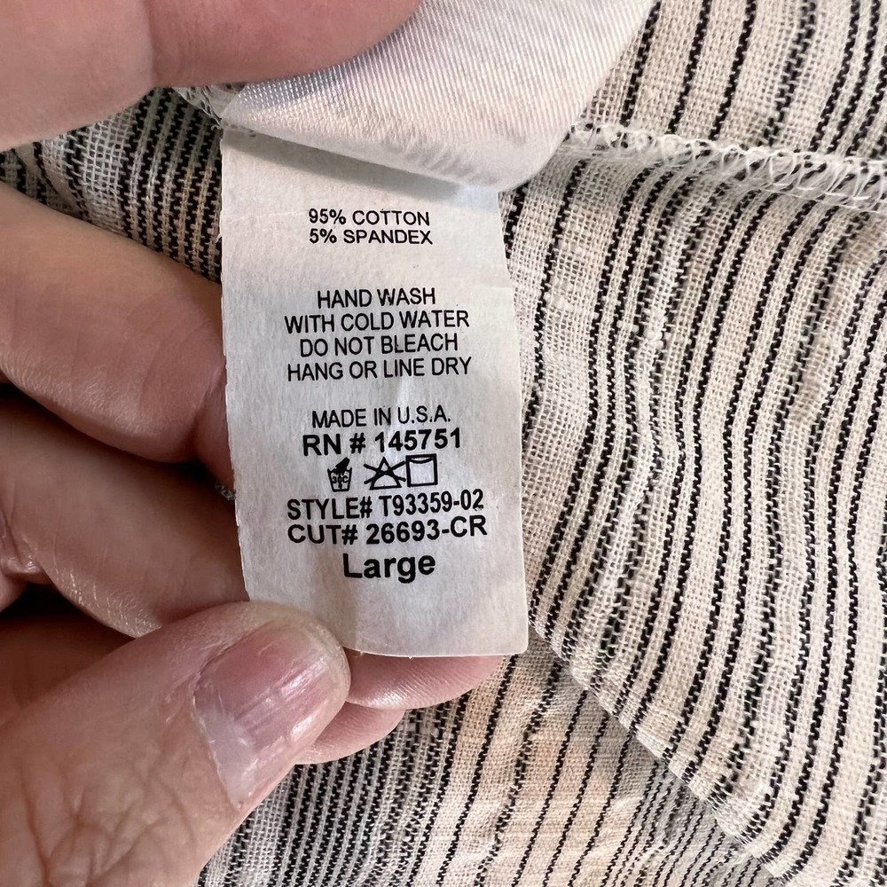 Fantastic Fawn women's size large baby doll top. lagenlook, boho #1414 - Picture 9 of 10